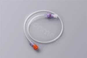 Áp suất cao nối ống bằng quay Luer khóa 50cm / 75cm / 100cm